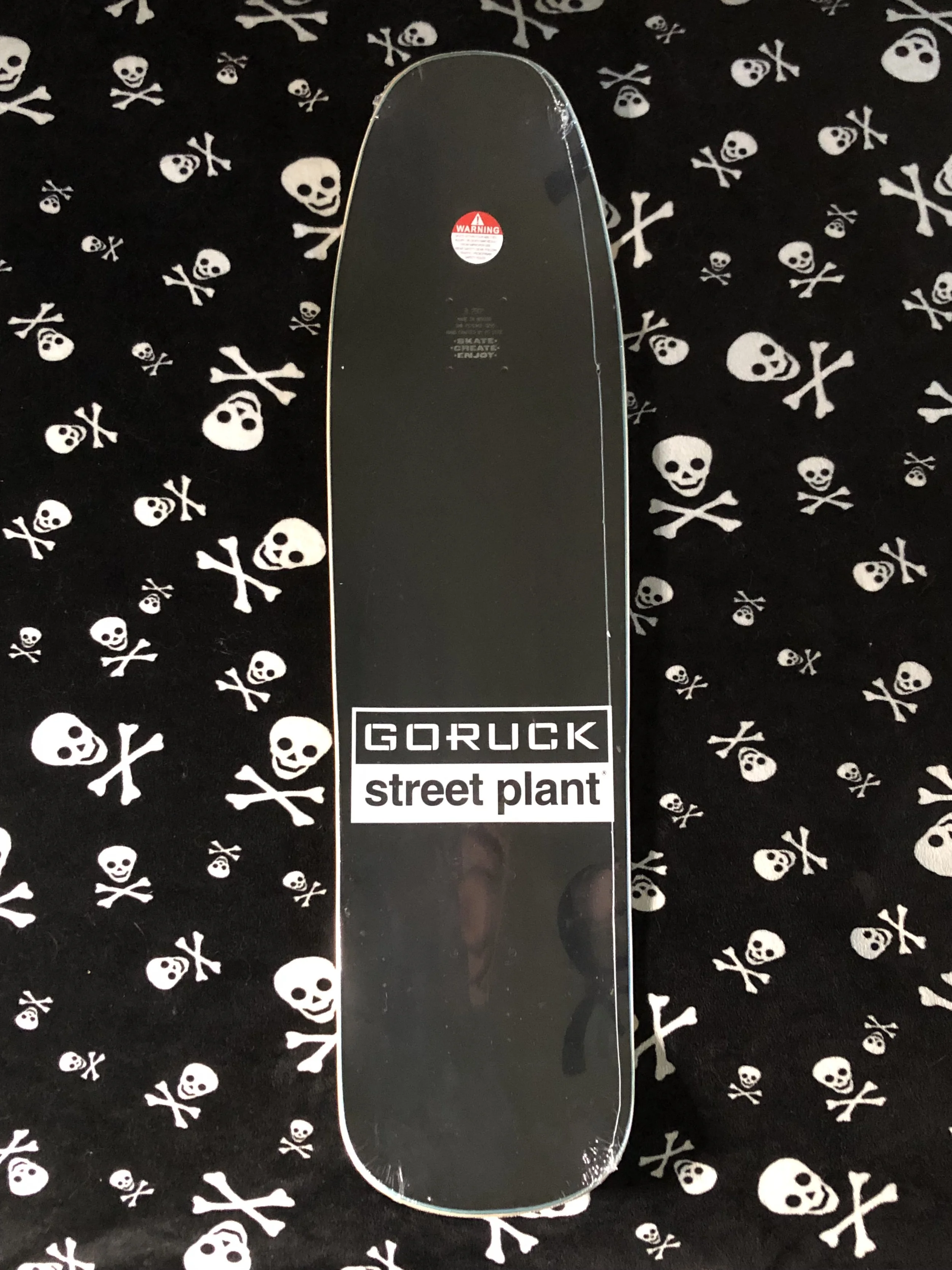 STREET PLANT~ GORUCK SKATEBOARD DECK — DEATHGEAR PRODUCTS SKATE SHOP